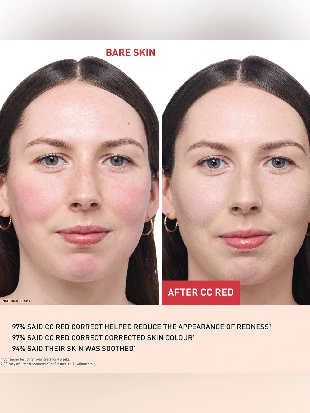 Erborian CC Red Correct Color-Correcting Cream - a hybrid Korean Skincare- 5ml